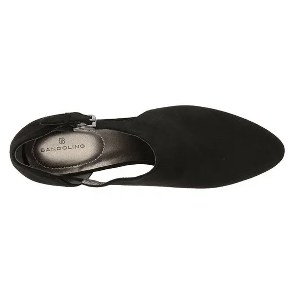 Bandolino Wardell Women’s Faux Suede Black Pumps 9 M US 25033009-9×0 NWOB - Picture 2 of 3